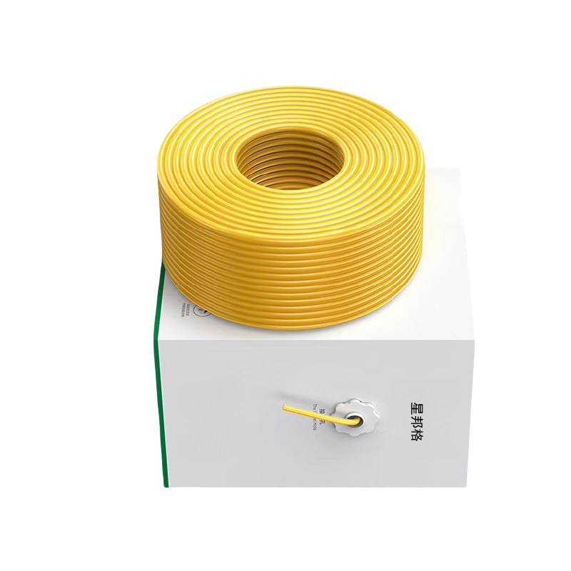 星邦格XBG1002超五类双屏蔽网线 305米/箱 (计价单位:箱) 黄色高清大图