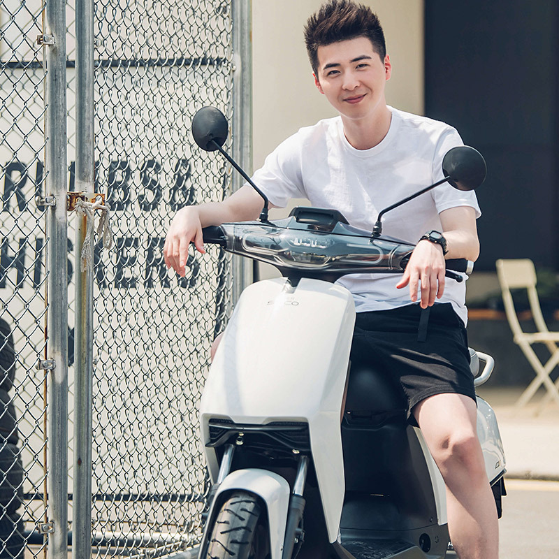 supersoco速珂cu2舒适版智能踏板电动自行车48v锂电池电瓶车