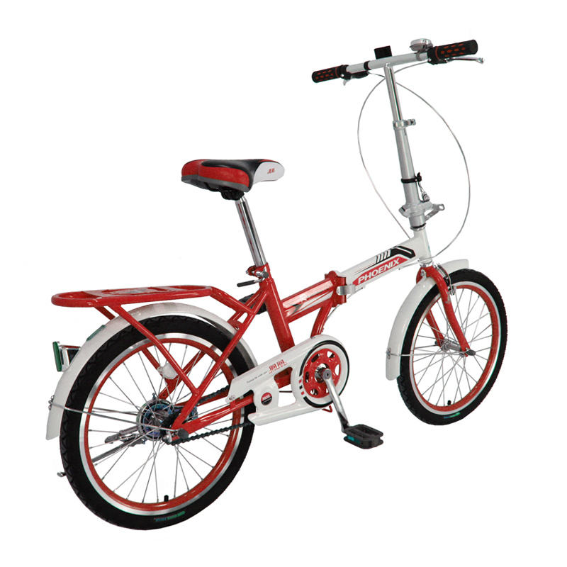 凤凰phoenix折叠自行车成人男女儿童20寸学生单车