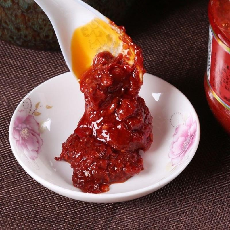 [1000g]红油豆瓣酱老豆瓣酱 辣椒酱500g厨房炒菜川味调味品 1000g红油豆瓣酱[大瓶]