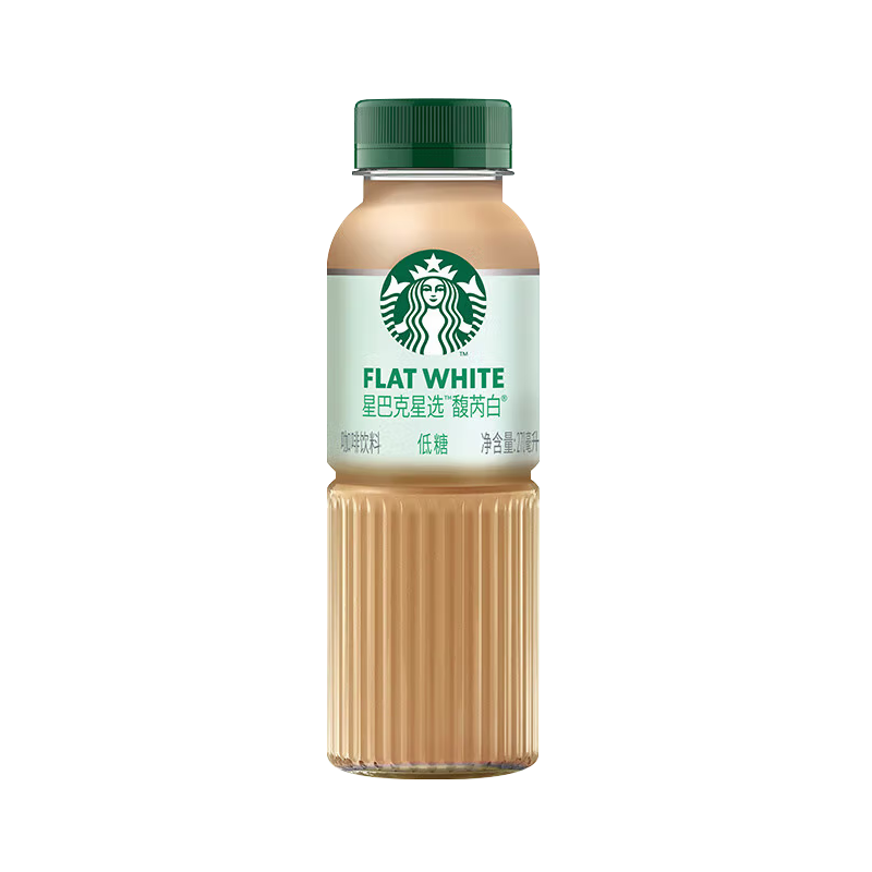 星巴克星选馥芮白即饮咖啡270ml*6瓶低糖瓶装饮料高清大图