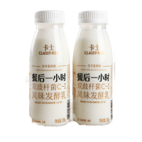 卡士酸奶餐后一小时风味酸牛奶原味益生菌发酵乳250g*6瓶装整箱
