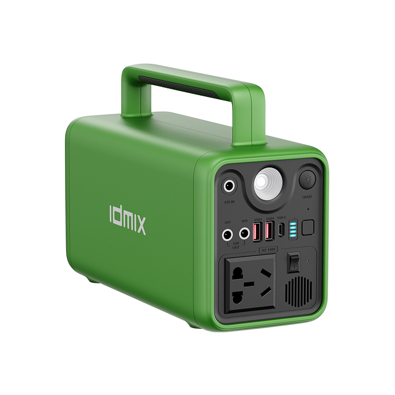 idmix 户外储能电源 HN400W 绿色