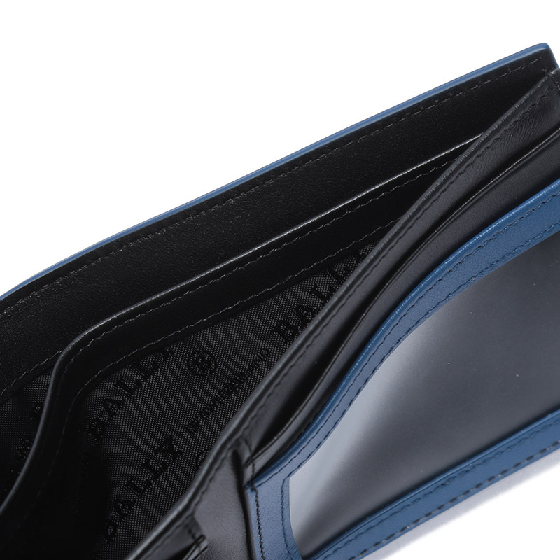 巴利bally男士牛皮短款钱包钱夹bevyettmy