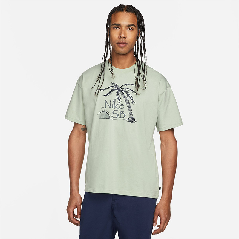 nike耐克官方旗舰店2022夏新款sb椰树图案男子运动t恤dq1851017