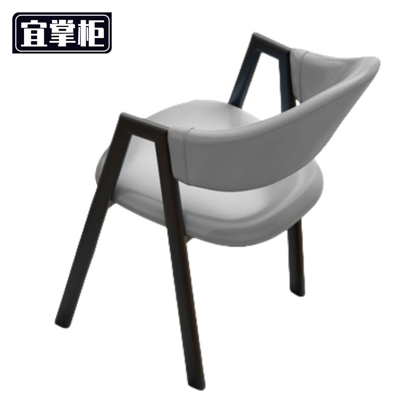 宜掌柜 靠背椅 55*42*78cm 把高清大图