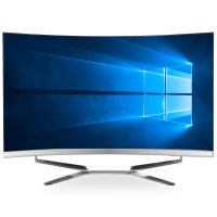 世纪之星(CENTURY STAR)24英寸曲面一体机电脑 酷睿i7/8GB内存/256GB固态 家用办公商务娱乐影音游戏台式电脑一体机电脑整机台式机电脑一体机