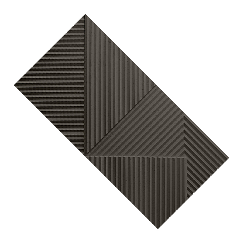 先围 墙面砖装饰板 600*1200*20mm罗马黑 片高清大图