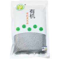 [中华特色]河北供销馆 珍禾谷 有机黑芝麻350g 生芝麻粥米豆浆原料 五谷杂粮粗粮 华北