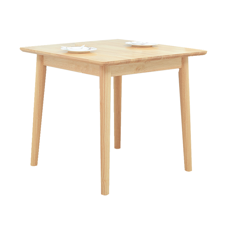 榭邦xb 办公家具 办公餐桌 现代中式简约实木餐桌 客厅小户型 其他4人餐桌(不包含餐椅)