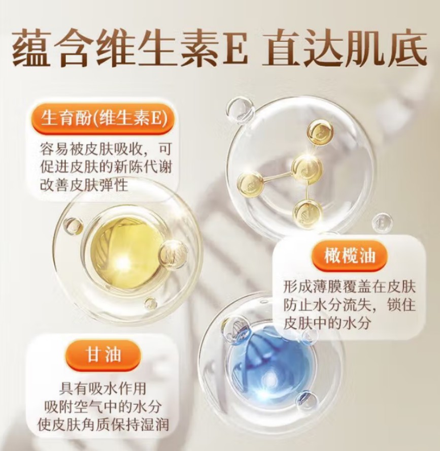 海氏海诺 维生素E乳抑菌膏 (100g) 200瓶每箱 1箱高清大图