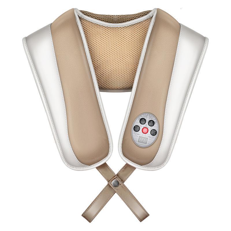 鸿竹(hongzhu)按摩器材mz-666n 正品-666w颈椎加热按摩器捶背器加热