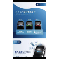 飞利浦Philips191指纹锁 密码锁 家用防盗推拉锁