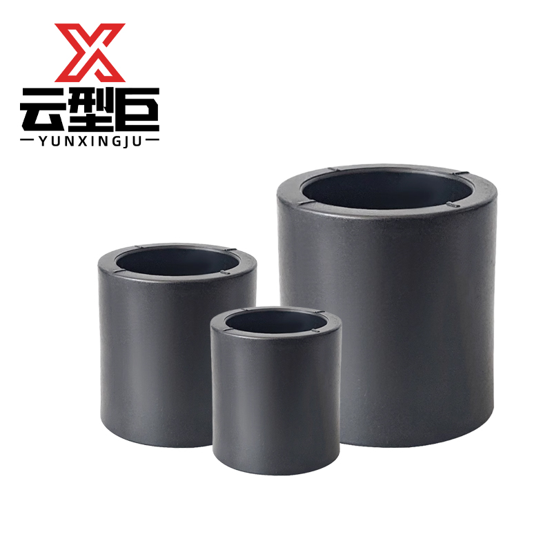 云型巨 PE直接 PE管配件饮用水自来水管硬管配件 125mm 单位:个高清大图