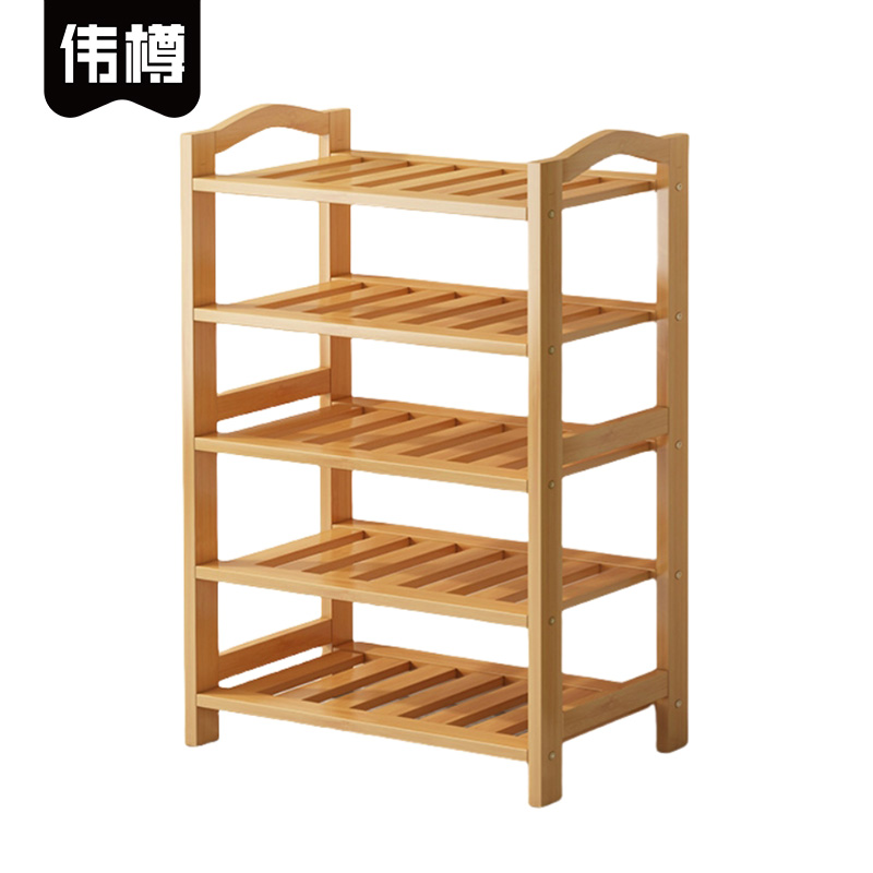 伟樽鞋架条型五层500*250*900mm个高清大图