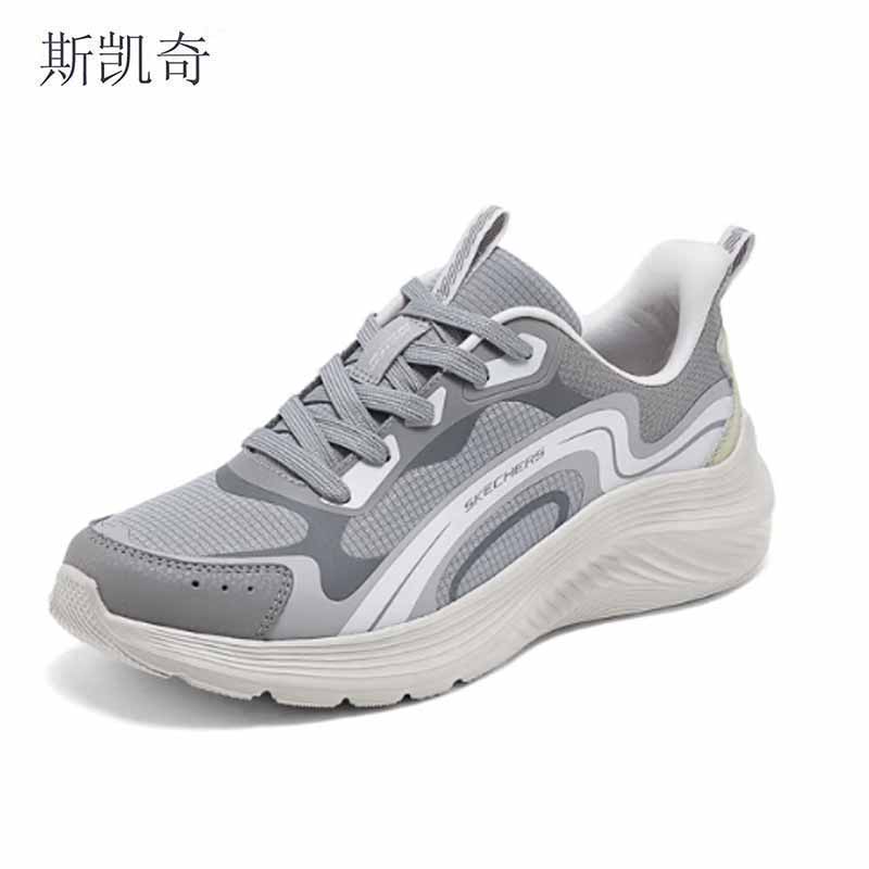 斯凯奇 男夏季新款跑步鞋 118227/GRY-10 双高清大图