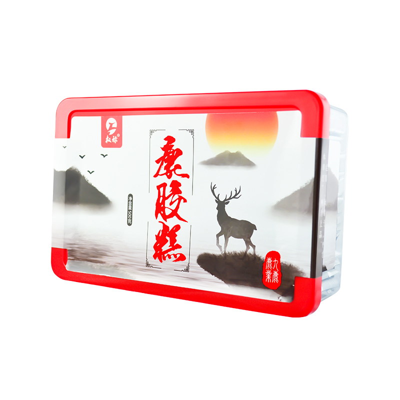 权禄(quanlu)权禄 山东东阿产 非阿胶 鹿胶糕500g 非阿胶块非阿胶糕 东阿原产 即食鹿胶糕固元膏 非阿胶糕