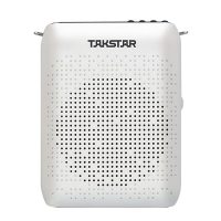 得胜(TAKSTAR) 扩音器 E220 白色标配 含有线麦克风 小蜜蜂蓝牙扩音器教学专用教师导游腰挂式大喇叭