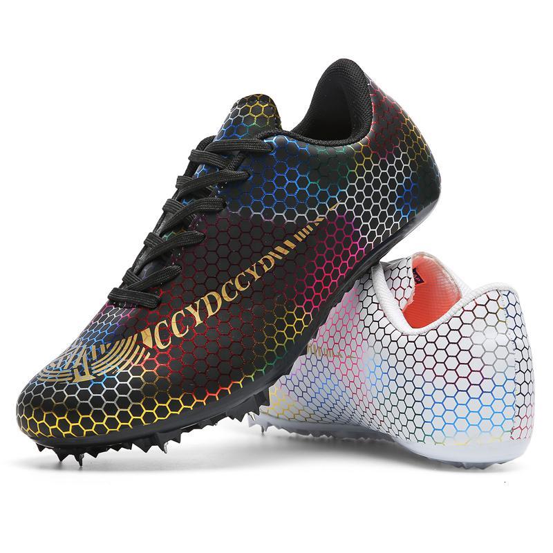 尘贺大码田径鞋钉鞋男女短跑训练比赛鞋学生中考体考三级跳专用钉子鞋