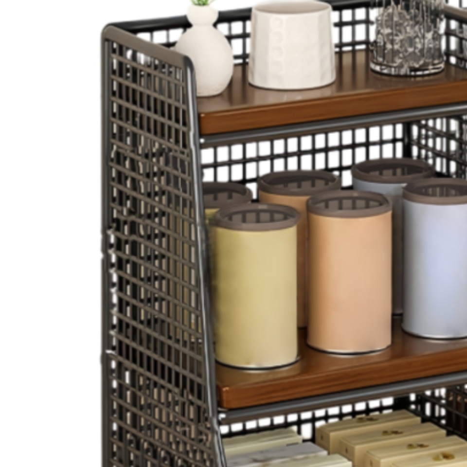 豫龙都 桌面置物架 双格 个高清大图