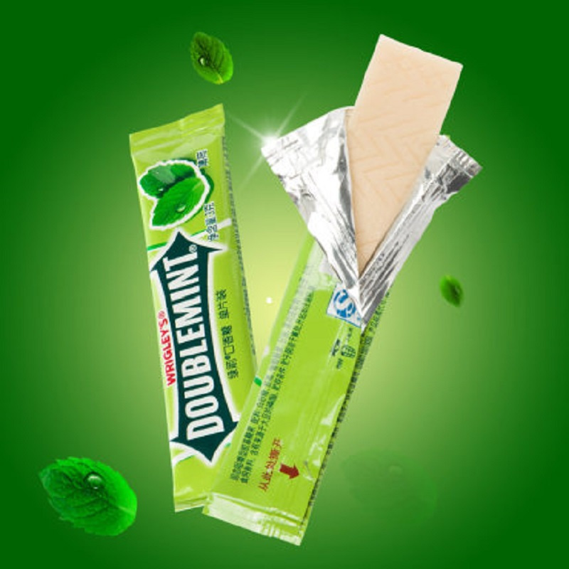 绿箭原味薄荷口香糖5片装20包清新口气口香糖