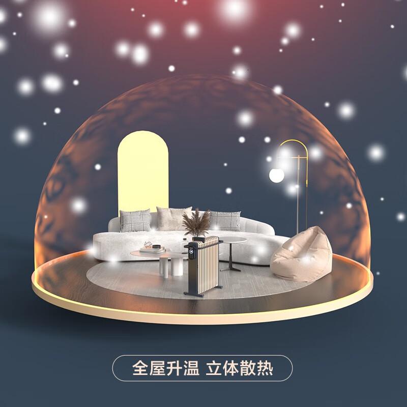 飞利浦(PHILIPS)取暖器电油汀家用电暖器片油丁防烫速热油酊加湿电暖气机取暖电器大面积 触屏遥控+ APP操控 AH高清大图
