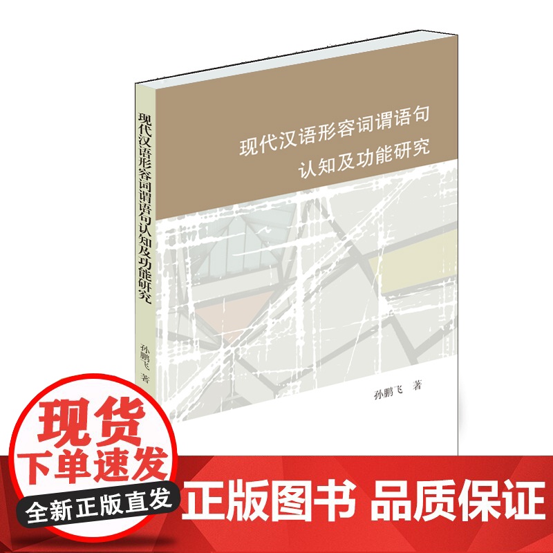 现代汉语形容词谓语句认知及功能研究 孙鹏飞 学林出版社 正版书籍高清大图