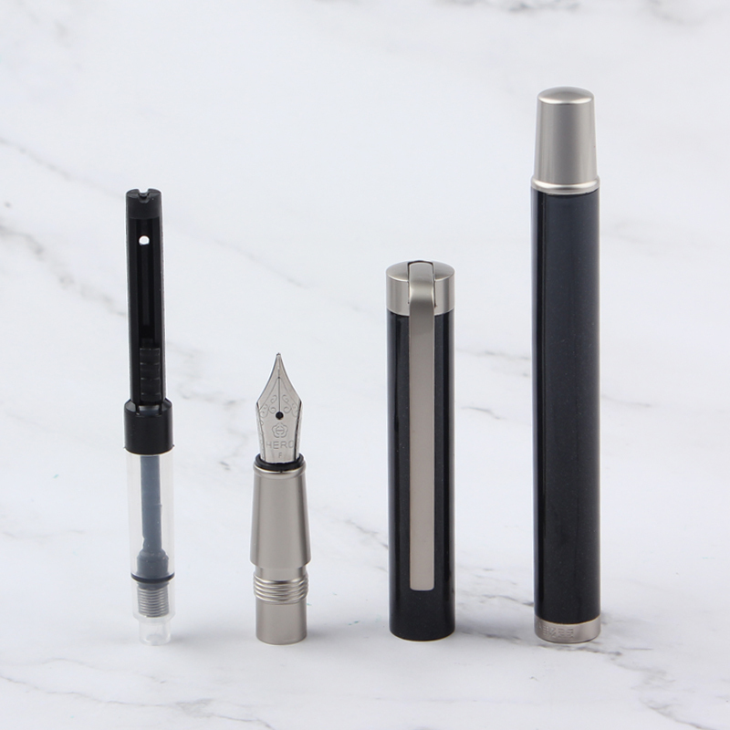 英雄牌钢笔颜值好看的笔05mm墨水练字书写签字笔成人男士商务办公女士