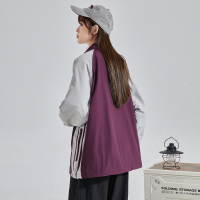 [2.5折价156元]唐狮秋新款复古运动休闲外套女独特好看立领薄款春秋夹克上衣