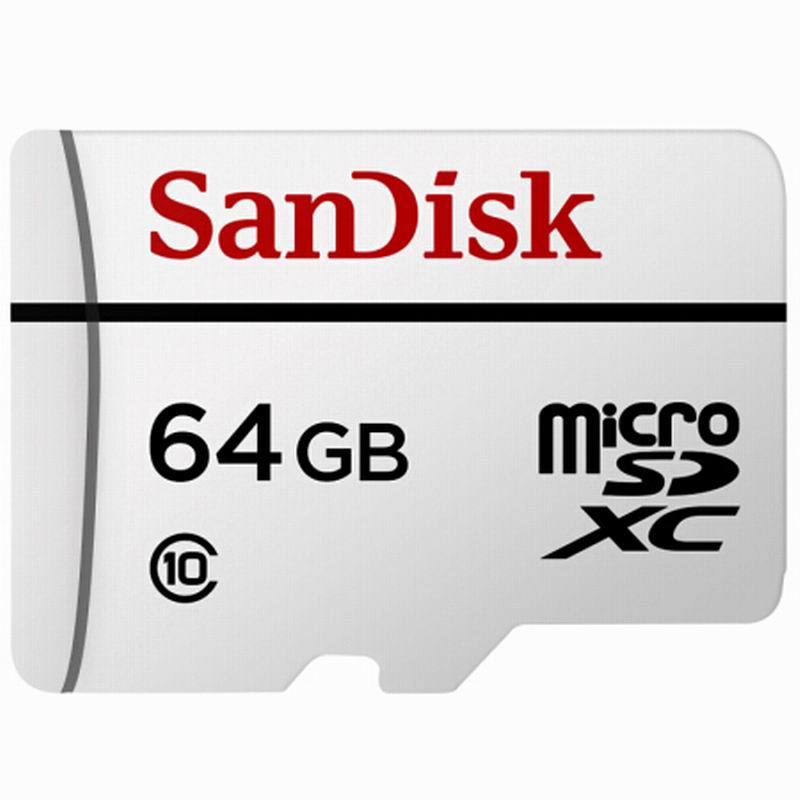 SanDisk闪迪micro sd卡 TF卡存储卡64G存储卡手机TF内存卡平板监控摄像头通用行车记录仪专用闪存卡
