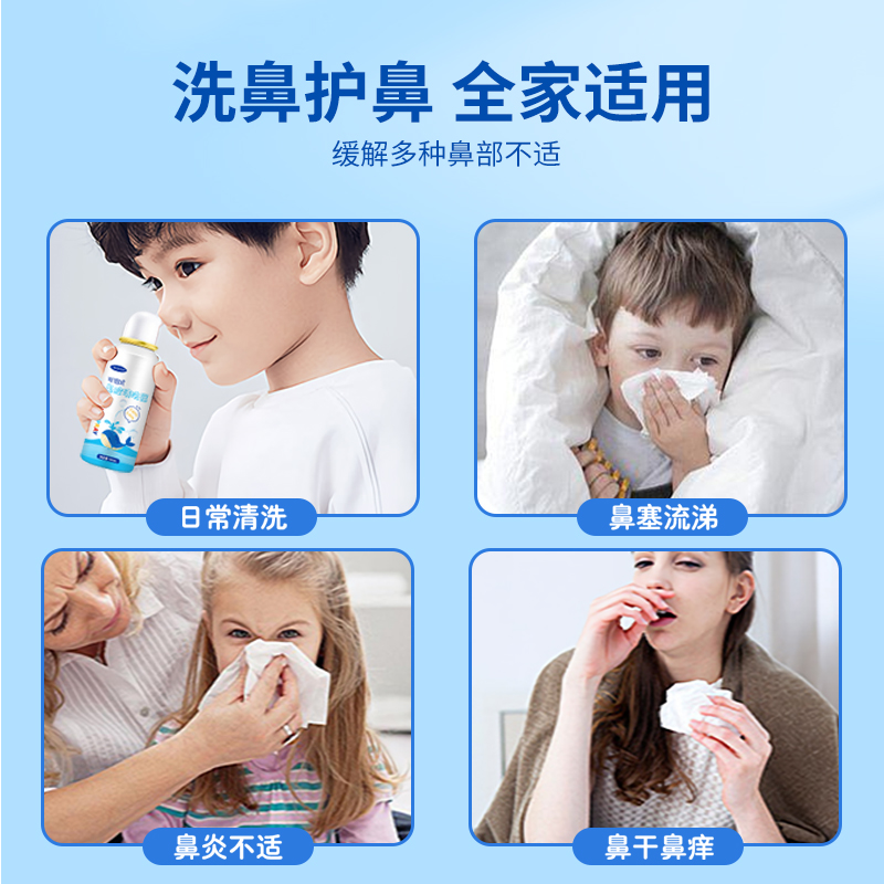 艾暖儿童成人鼻腔喷雾高清大图