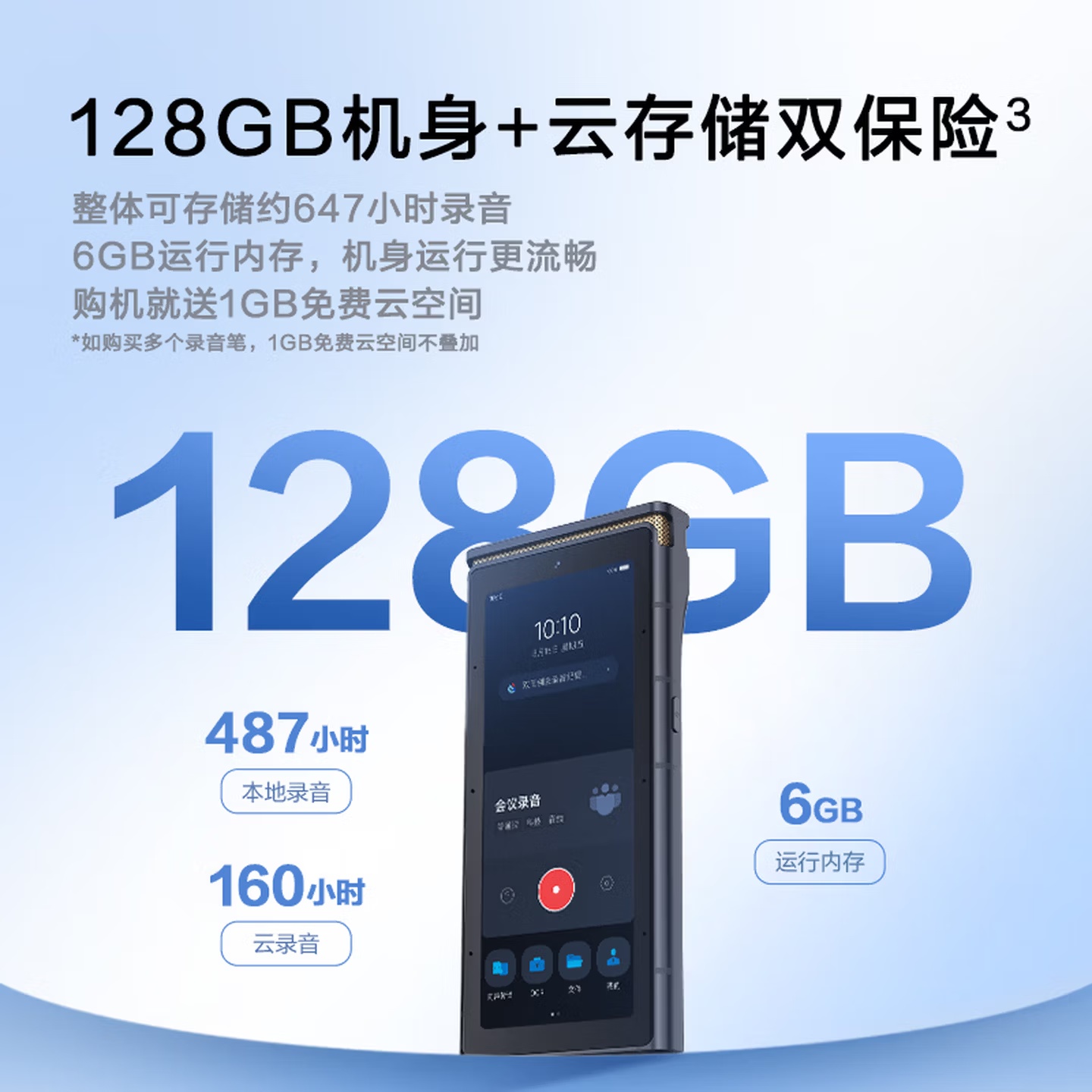 科大讯飞(iFLYTEK)录音笔S6 Plus