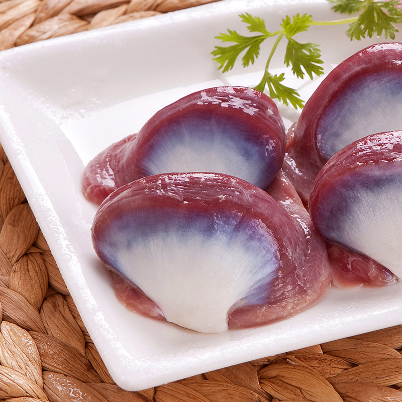 华英生鲜精切鸭肫鸭胗280g袋卤鸭肫食材烧烤食材国产速冻禽肉