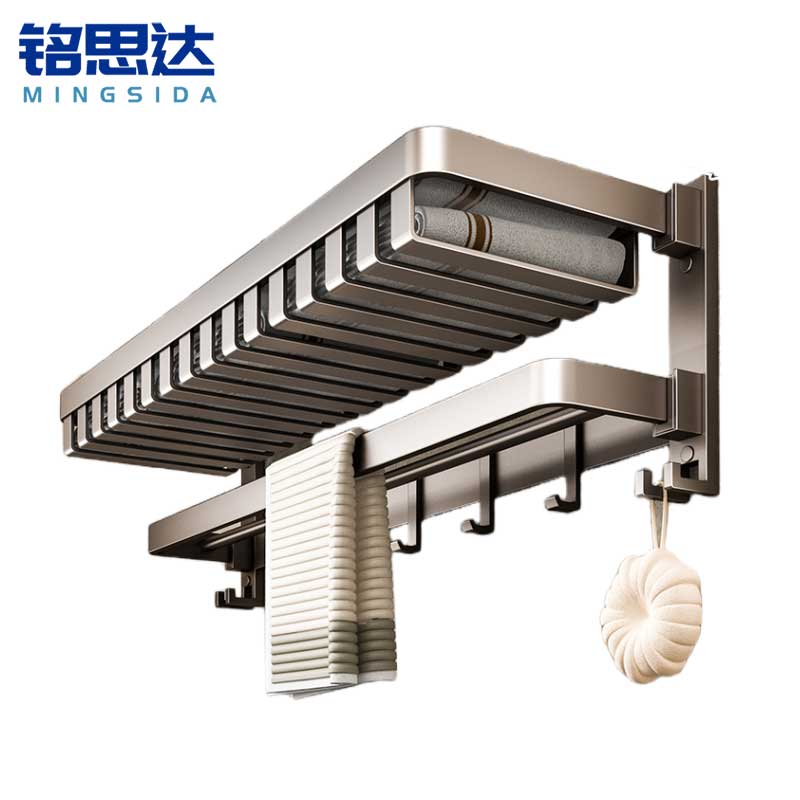 铭思达毛巾架网篮款60cm个高清大图