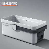 大卫[黄晓明同款]拖把桶大容量清洗桶加厚大号水桶长方形可手提 R2