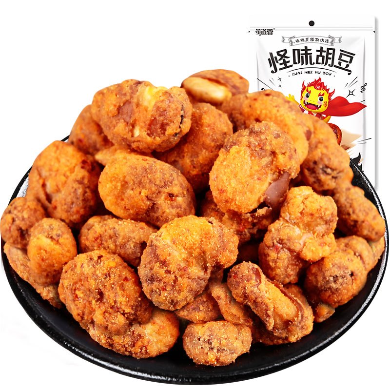 蜀道香 怪味胡豆100g*4