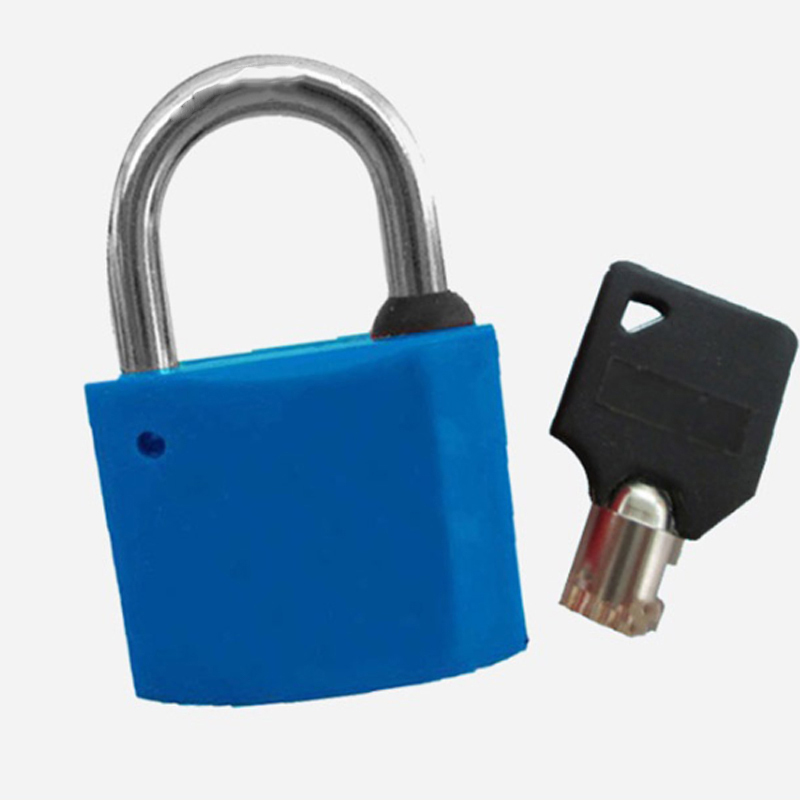 中犀ZX-28 30mm 塑钢 挂锁 1.00 个/把 (计价单位:把) 蓝色高清大图