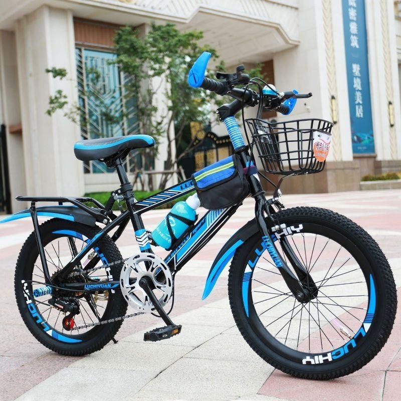 儿童山地自行车变速碟刹男女款6-12岁中小学生赛车18 20 22 24寸高清大图