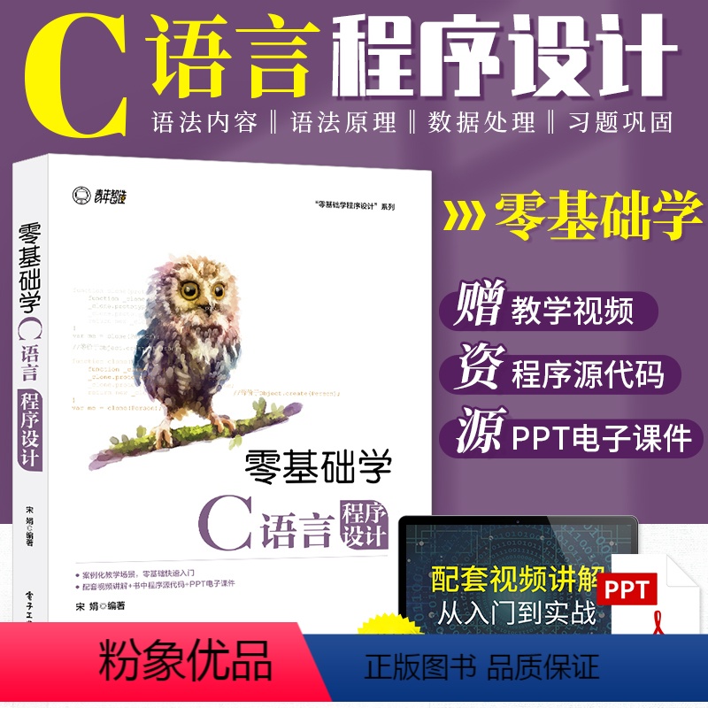 [正版]c语言程序设计从入门到精通零基础自学计算机软件开发与实战书籍程序员测试教程数据结构分析大全电脑核心编程代码爬虫视