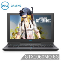 戴尔DELL游匣G7 7588-R2865B i7 8750H 16GB 1TB+256GB PCIe GTX1060MQ 6G独显15.6英寸学生做图设计吃鸡游戏本笔记本电脑