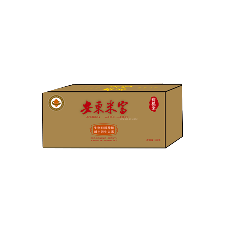 安东米富 有机大米500g*4