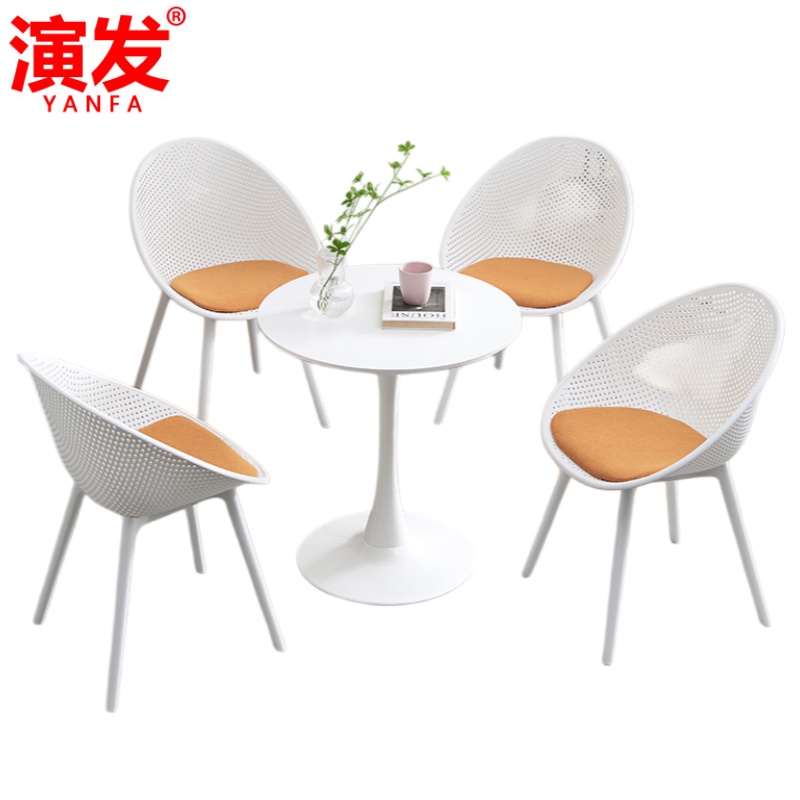 演发 接待桌一桌四椅 套