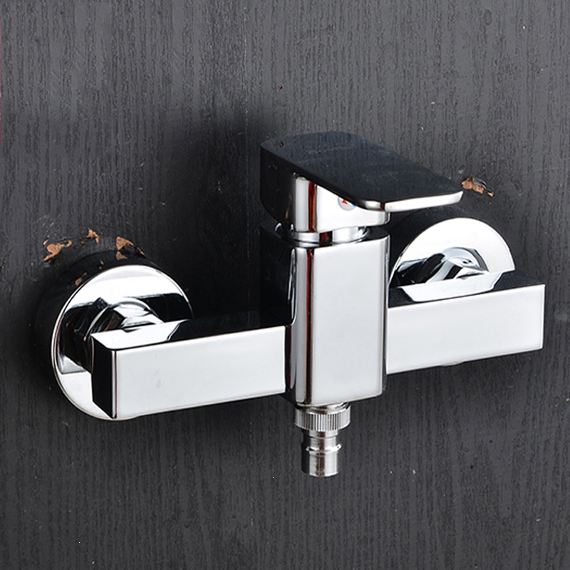 铜主体冷热全自动洗衣机水龙头手逗暗装龙头开关四分接口龙头