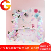 儿童生日气球主题派对创意甜品台装饰套餐宝宝周岁布置tutu纱桌裙