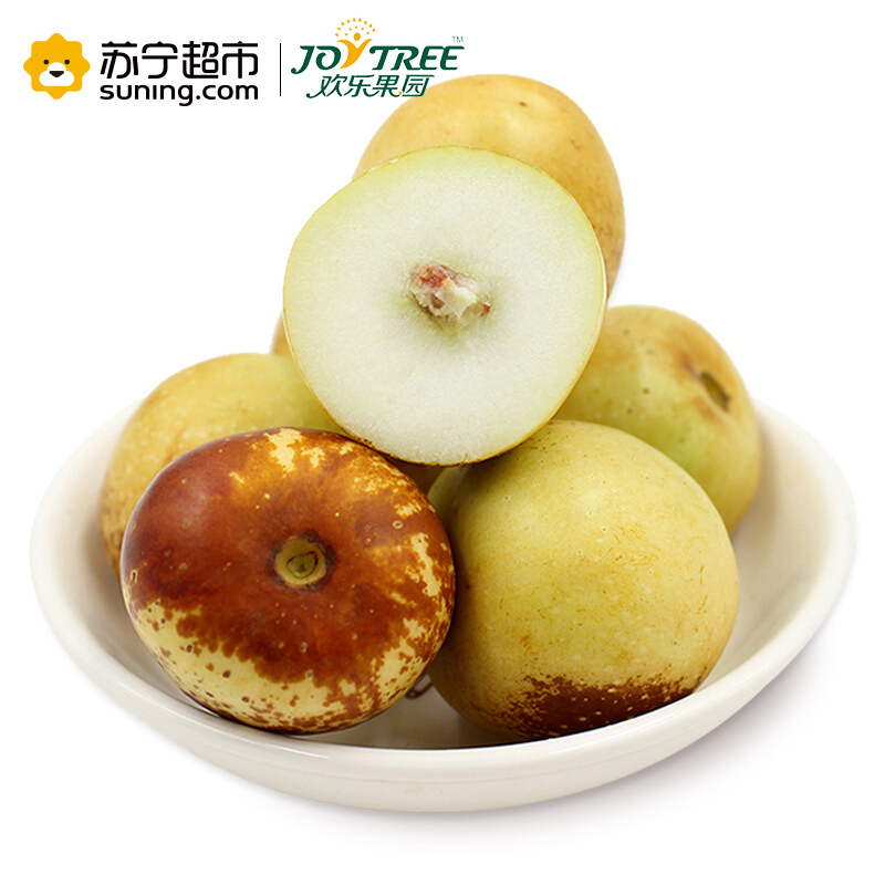 欢乐果园(JOYTREE) 陕西大荔冬枣 精选优质冬枣 500g盒装 冷藏国产浆果/核果类