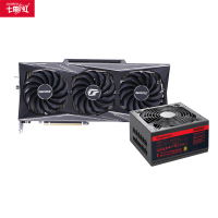 七彩虹iGame GeForce RTX 3080 Vulcan OC10G显卡+鑫谷额定850W全模爱国版电源显卡套装