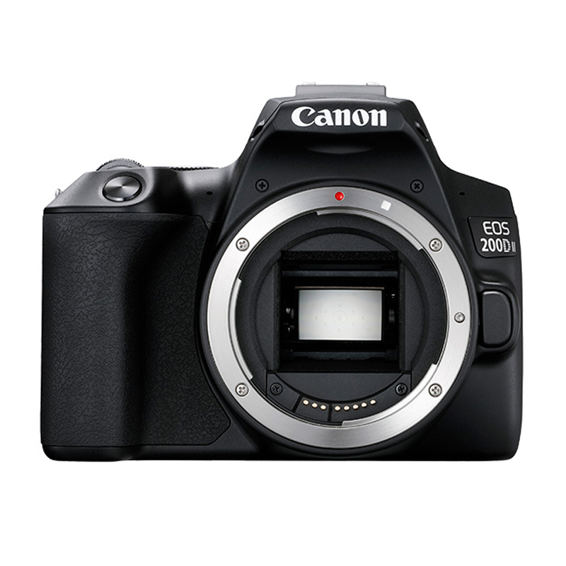 佳能(Canon)EOS 200D II数码单反相机 18-55 STM单镜头套装 2410万像素 200D二代 海外版高清大图