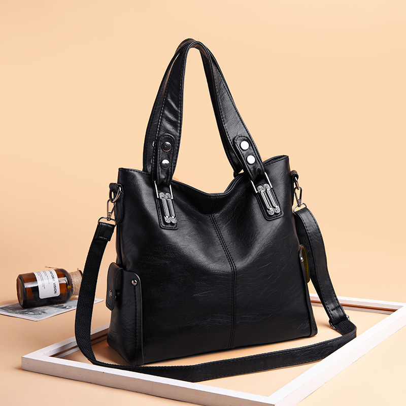 包包女新款欧美时尚女士单肩包大容量手提斜挎女包视频