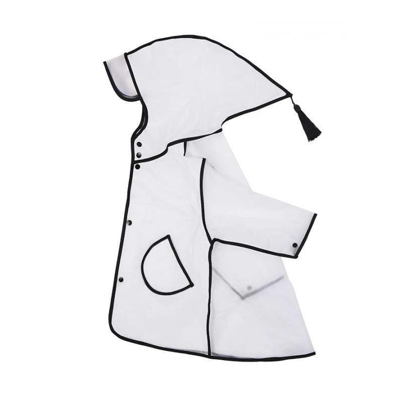 美帮汇儿童雨衣女童宝宝雨披幼儿园男童透明雨衣防水中小童学生小孩雨披高清大图