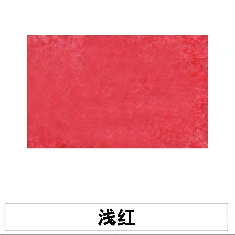 彩色毛毡板软木板照片背景墙贴隔音板幼儿园留言板作品展示公告栏 浅红 60*120cm*9mm/块